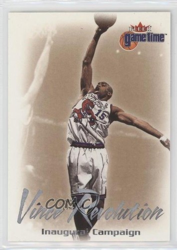 2000 fleer game time vince - game,