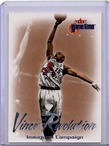2000 fleer game time vince - 2000-01,
