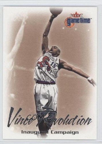 2000 fleer game time vince - 2000-01,