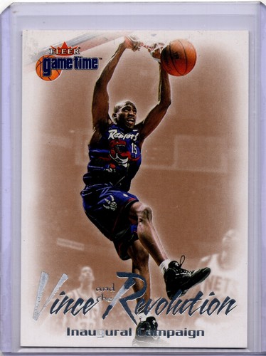 2000 fleer game time vince - 2000-01,